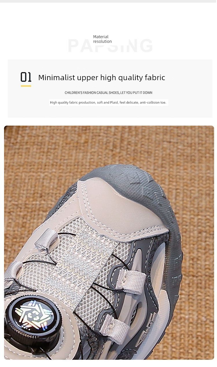Boys' Closed-Toe Sandals 2026 Summer New Non-Slip Children's Sports Beach Shoes for Older Kids Stylish Boys' Sandals — 3