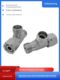 Clutch type hydraulic inner and outer wire tee oil pipe joint to wire Eaton CC-18CC22CD connector H type 24 degree cone