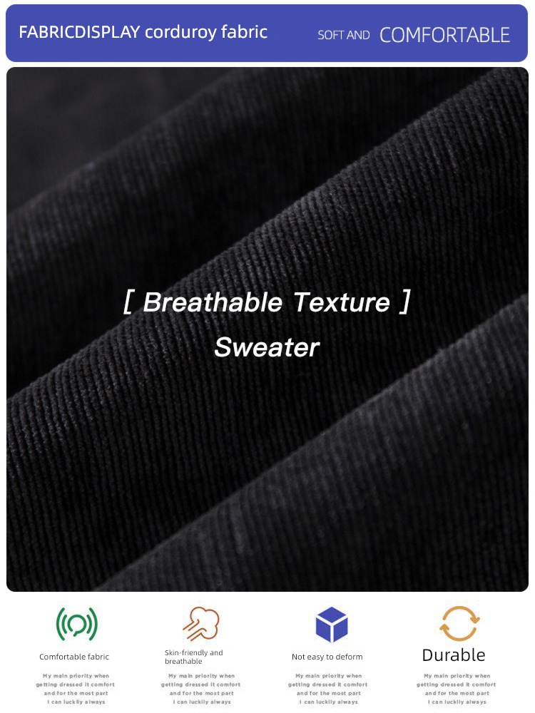 Chaopai corduroy summer easy Lapel shirt loose coat