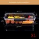 Special storage box for cultural and entertainment bracelets walnut agarwood red sandalwood Buddha beads storage transparent pedicure box moisture-proof sealing jar
