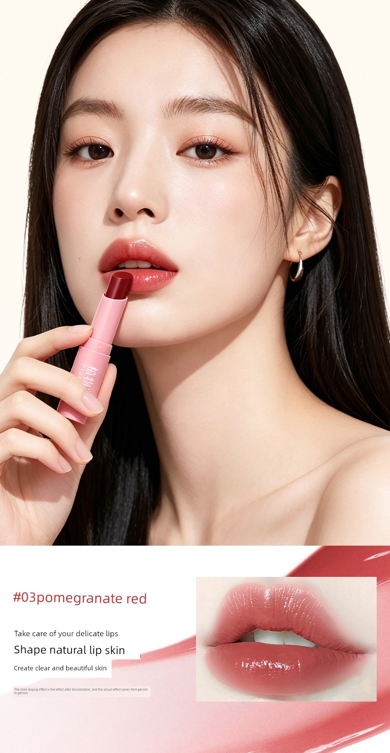 Botanical Color-Changing Lip Balm, Light-Colored Lipstick, Can Be Used to Moisturize and Soften Lip Lines, Prevent Dryness, and Protect Lips during — 9