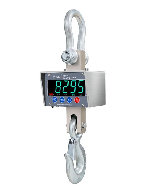 Youlide electronic suspension pound 5 tons 10t wireless hook weighing hook scale 3t waterproof scale handheld belt printing scale