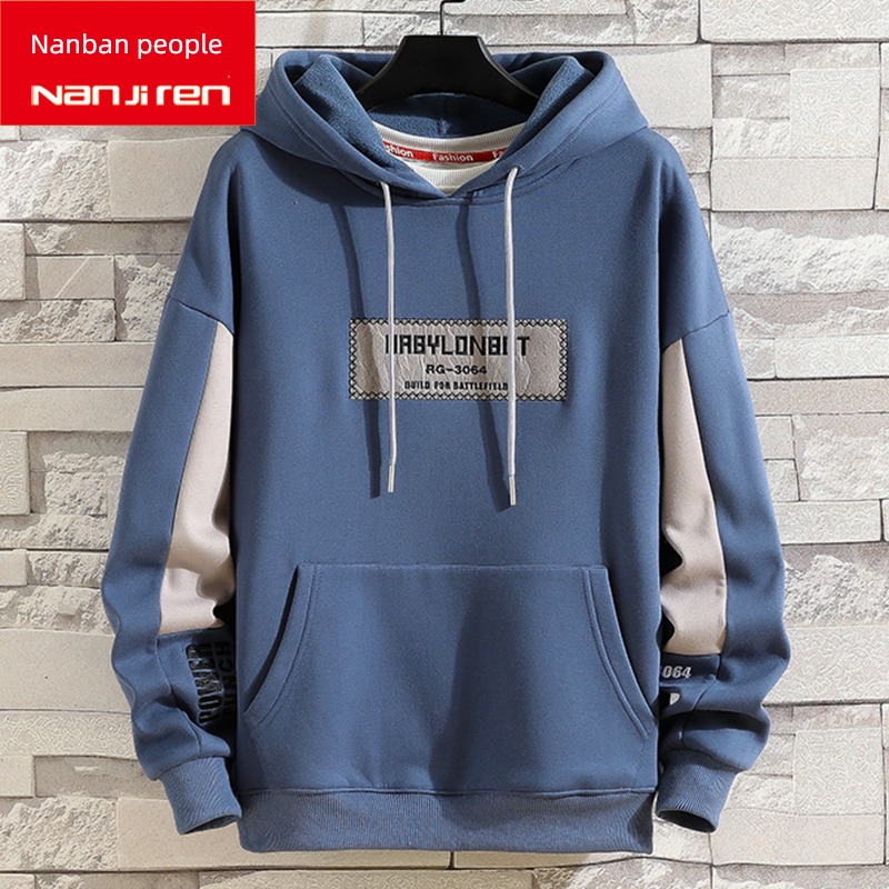 NGGGN ins Hooded handsome Spring and Autumn Sweater