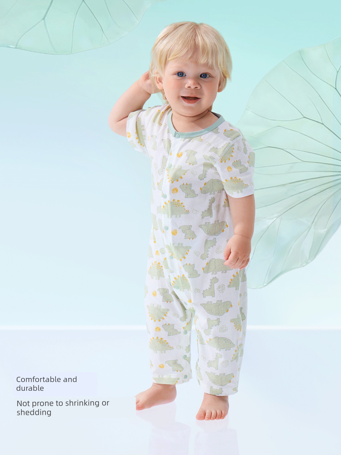 Beipisi Summer Breathable Romper Girls' Jumpsuit — 3