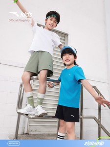 Anta Children's Clothing Boys' Shorts Five-Point Pants for Outdoor Wear Summer Thin Style 2026 New Summer Quick-Dry Spor