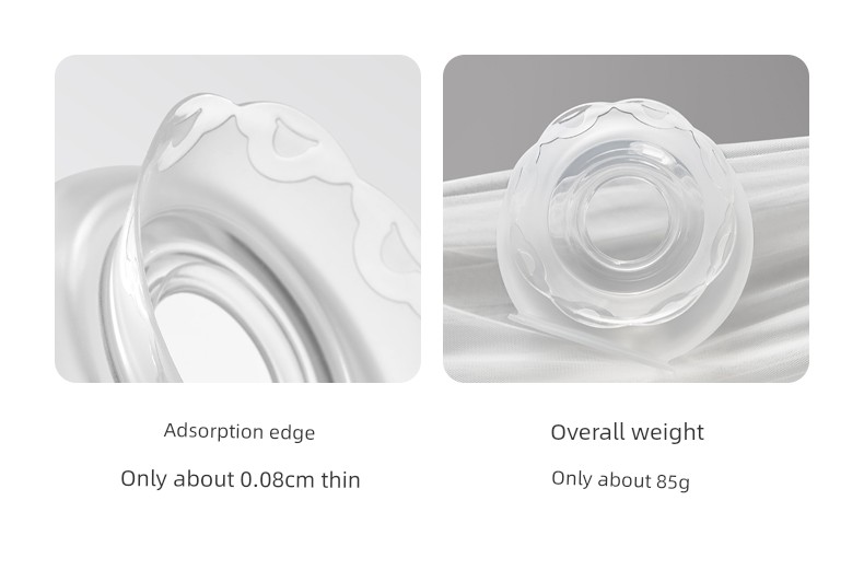 October Crystal Breast Milk Collector Manual Hands-Free Breast Pump for Pregnant Women with Leaking Milk, Milk Catcher, Anti-Overflow Breast Collector — 9
