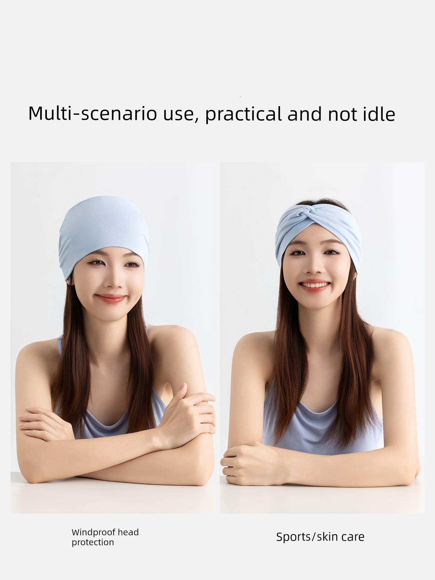 Maternity Postpartum Headband, Headscarf, Hat, Thin Style, Antibacterial, Windproof, Breathable for Pregnant Women, Autumn Postpartum Forehead Protection — 4