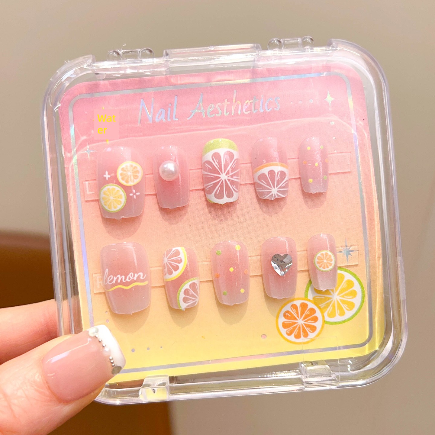 Children's Cartoon Cute Nail Stickers 2026 New Model Long Nail Stickers for Girls Gift for Girls Primary School Students Nail Stickers — 3