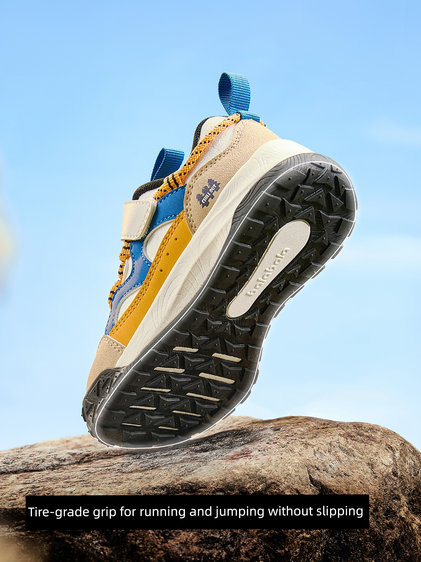 Balabala Kidsren's Shoes Kidsren's Sports Shoes Baby Boys and Girls Shoes 26 Autum Non-Slip Outdoor Stable Running Shoes — 3