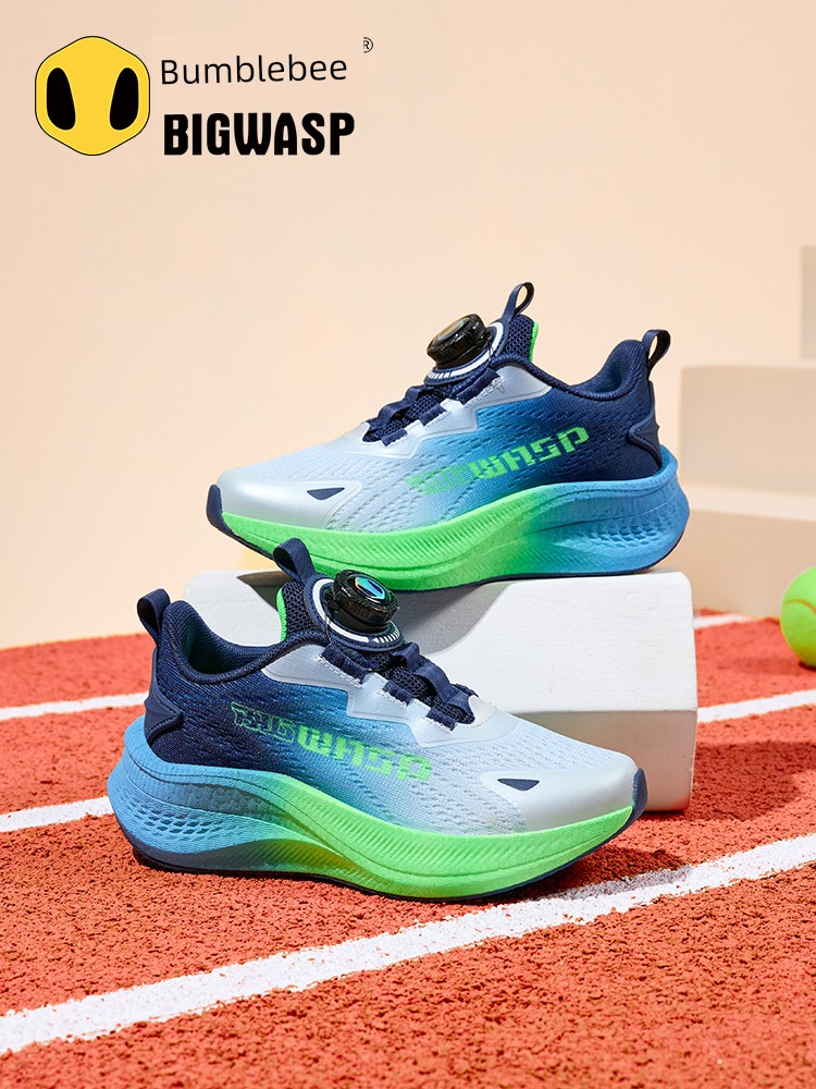 Lightweight Bumblebee Children's Shoes, Boys' Sports Shoes, Mesh Breathable Shock-Absorbing Non-Slip Youth Mesh Shoes, Kidsren's Running Shoes — 2