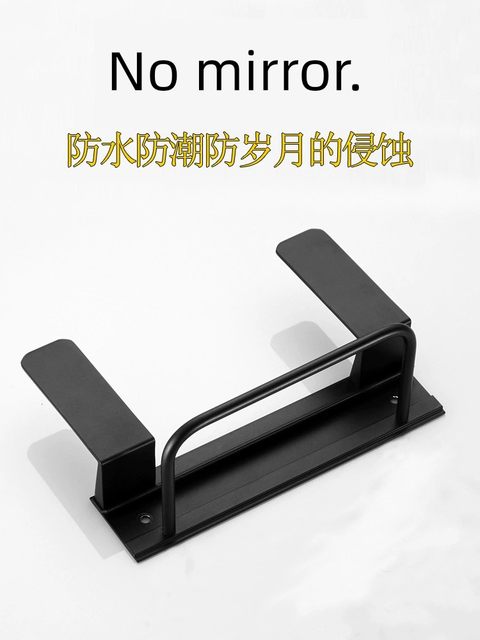 Kitchen pot lid rack wall-mounted punch-free space aluminum belt water connection multi-function household wall storage rack