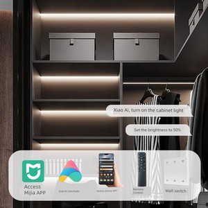 MIJIA Smart Cabinet Laminate Lamp Three-Color Dimming Embedded Wine Cabinet Wardrobe TV Cabinet Shoe Cabinet Two-Color L