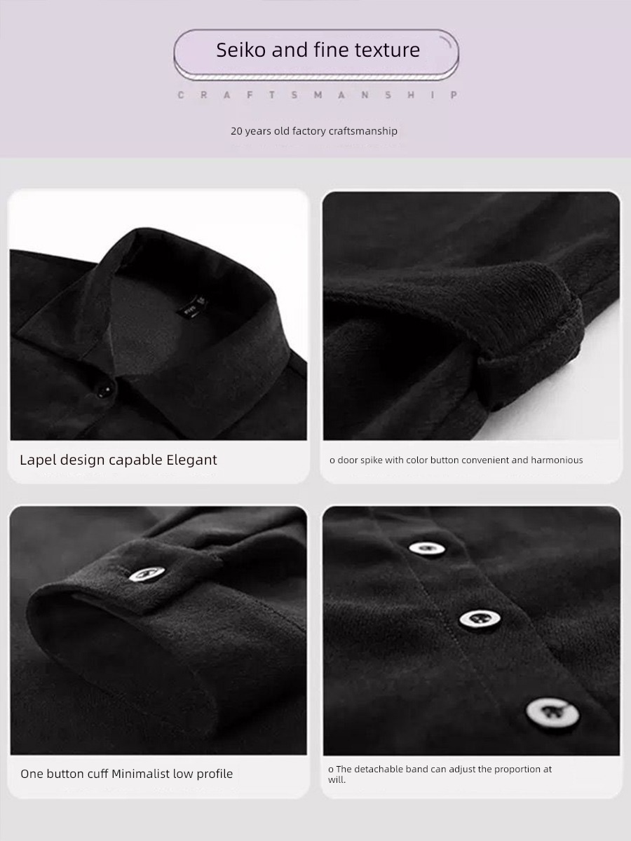 Goddess black Long sleeve Dress Autumn and winter shirt