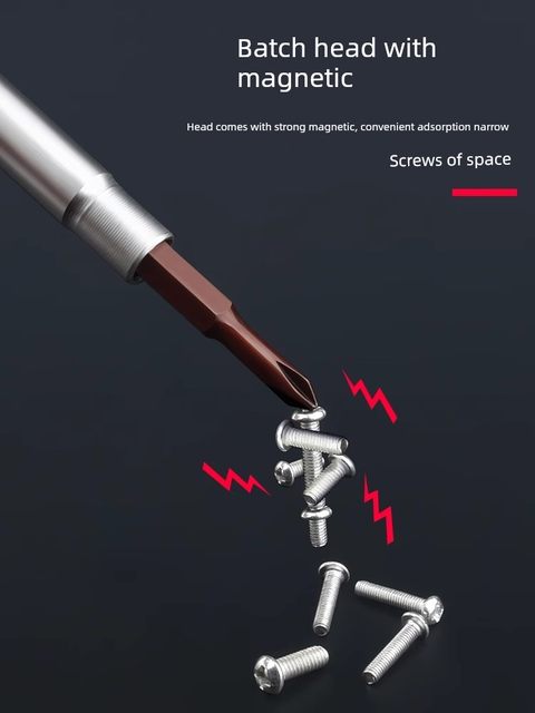 Ratchet magnetic dual-purpose screwdriver set, cross one-shaped double-head manual industrial-grade screwdriver, screwdriver