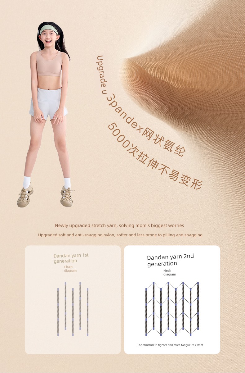 Likeuu Girls' Underwear, Puberty Vest, Student Girl Bra, Youth Hunchback Correction Device — 18