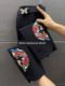 2025 spring and summer new high-waist elastic slim versatile trousers retro ethnic style slim casual pants