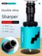 Drilling bit woodworking hole drilling metal electric wrench special stainless steel fire pipe reaming rotary head artifact