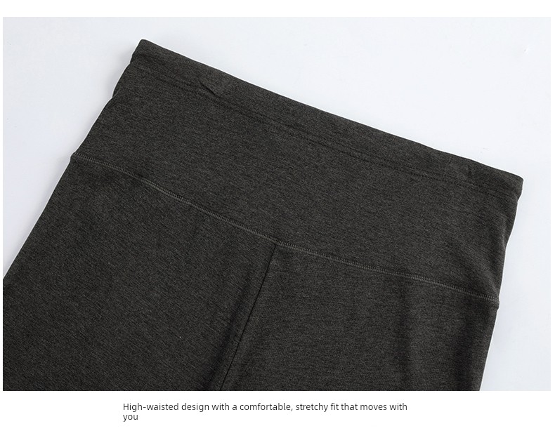 Jq Jingqi Maternity Pants for Autumn and Winter, Suitable for Wearing Outside during Pregnancy, Do Not Tighten the Belly, Slightly Flared Pants, Thick — 14