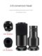 Electric wrench conversion head universal wind cannon 3/8 turn 1/4 hexagon socket piece telescopic elastic sleeve converter