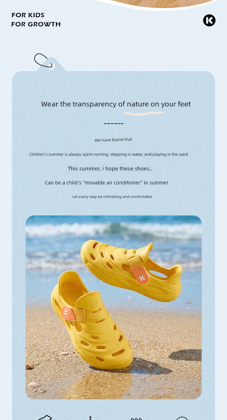 Carter Rabbit Children's Quick-Dry Sandals 2026 New Model Boys' Soft-Soled Water Shoes Girls' Non-Slip Shoes Big Kids' Creek Shoes — 4