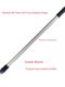 ISDA flat mop accessories complete universal mop head flat mop head folding mop rod single rod