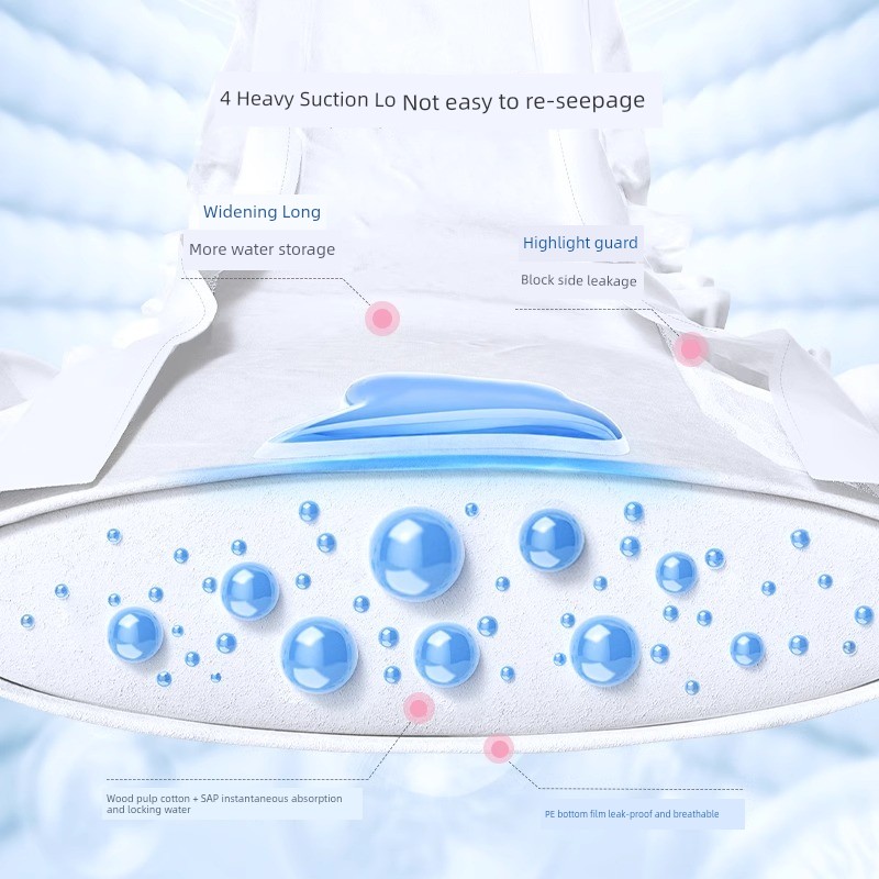 Zichu Row Lochia Long Night Large Sanitary Napkin — 4