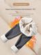 Two-piece fall and winter leggings plus velvet thickened warm wear high-waisted, integrated small-foot casual pants