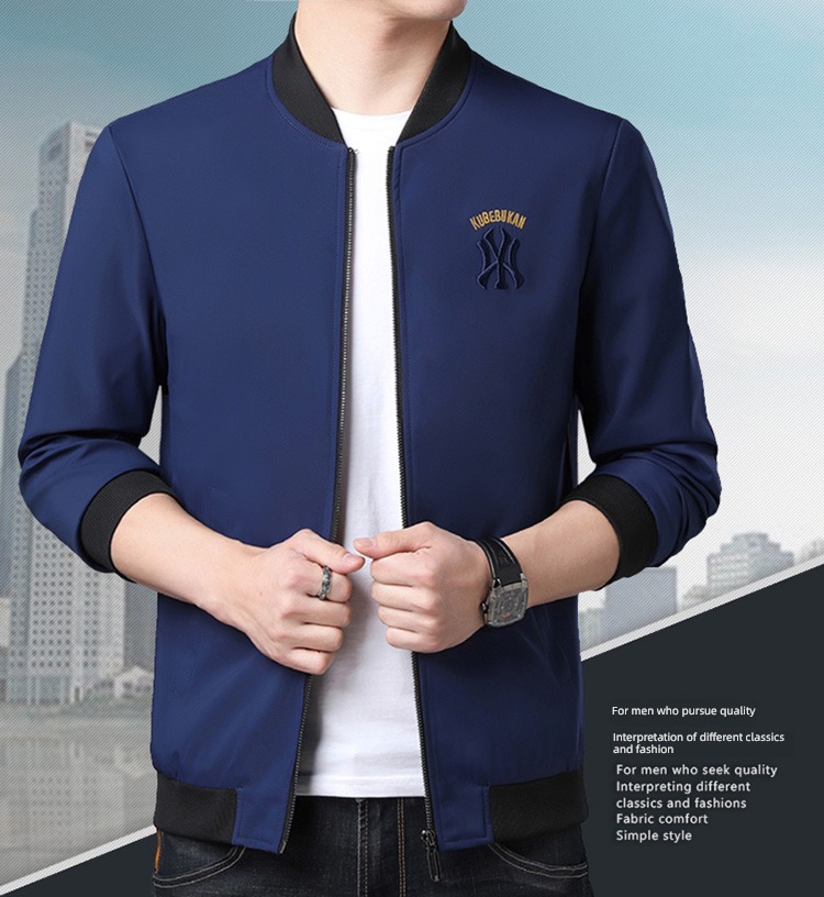 tide Spring and Autumn Thin money handsome mlb  man Jacket