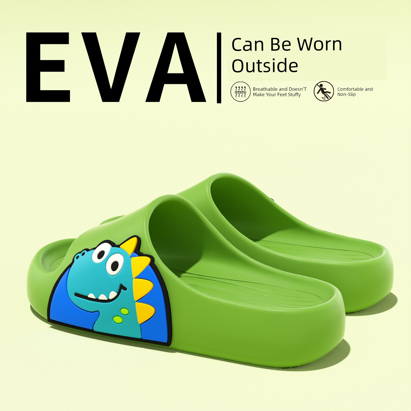 Summer Household Bathroom Bath Outwear Kids Slippers — 8
