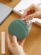 Wired headphone storage box data cable silicone bag protective cover Bluetooth headphone storage bag wireless headphone organization bag
