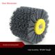 Wood grain reduction wire drawing wheel grinding polishing brush roller nylon wire abrasive brush wire wheel grinding cloth wheel
