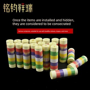 Miniature Paper Scriptures for Storing Scriptures, Small Scripture Books, Gawu Box Pendants, Tibetan-Style Items, Hand-R