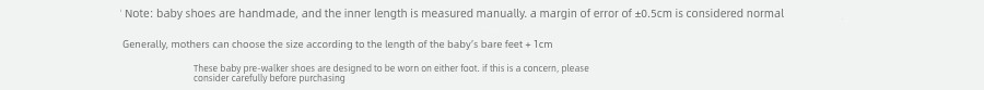 Baby Spring and Autumn Shoes That Don'T Slip Off, Princess-Style Shoe Covers for Baby Girls, 6 to 12 Months, Newborn Shoes 0-3 Months — 7