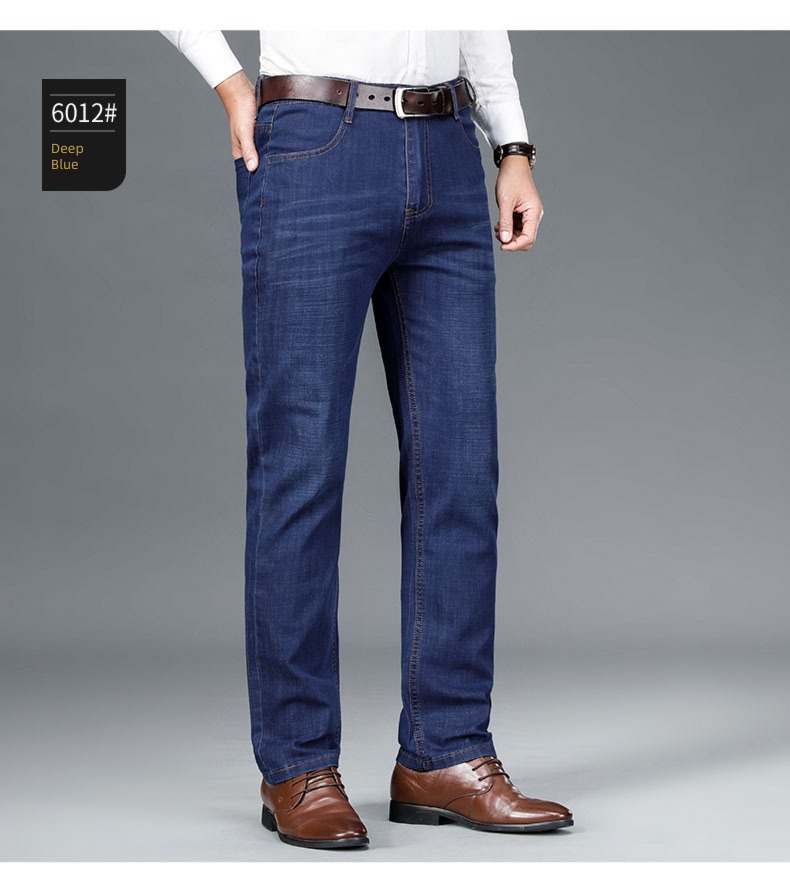 Guangzhou Autumn and winter thickening business affairs leisure time Jeans