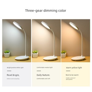 Led Student Children's Desk Rechargeable Bedroom Table Lamp