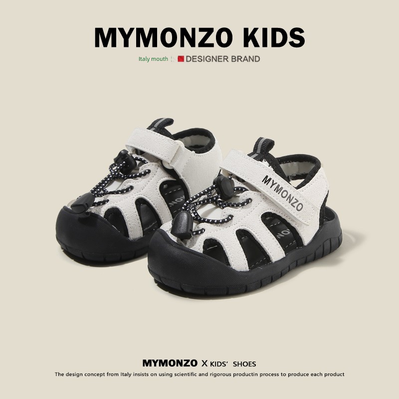 [Clearance Collection] 2026 Summer New Baby Sandals with Closed Toe, Anti-Kick Soft Sole, Toddler Shoes, Water Shoes — 6