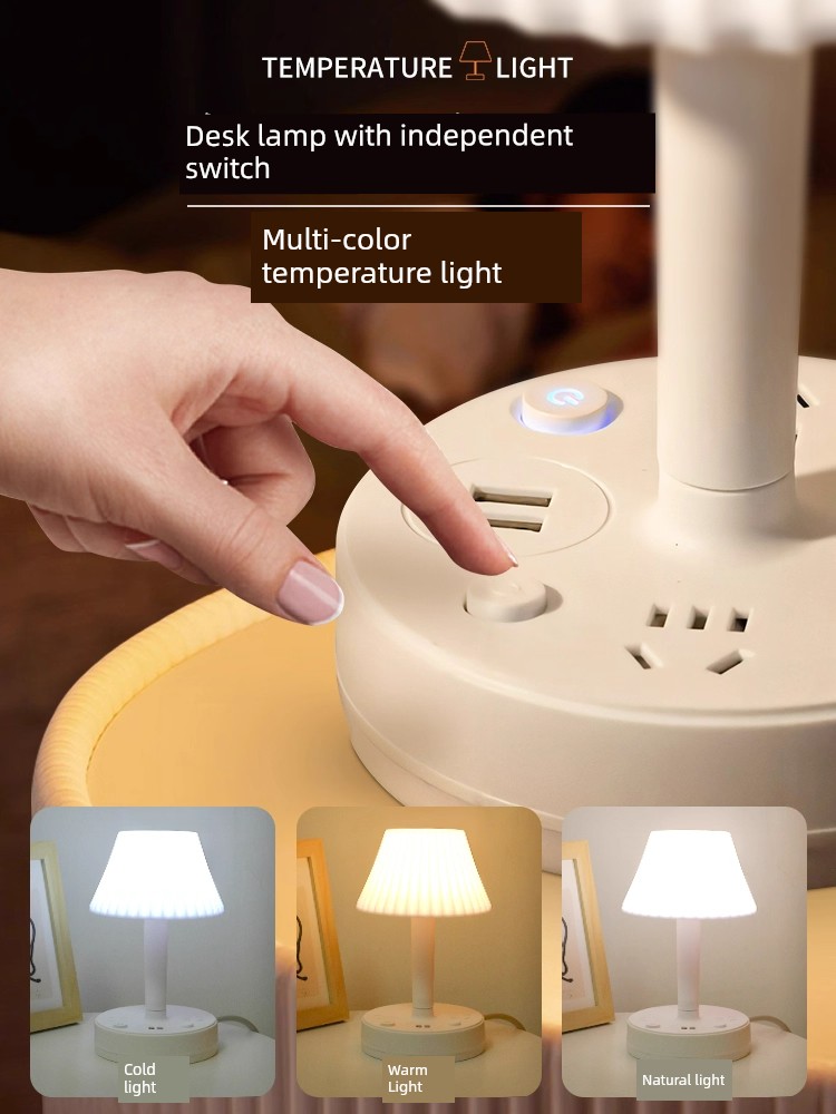 2026 New Model Table Lamp Bedroom Bedside Lamp Light Luxury High-End Night Light Baby Feeding Eye Protection Sleep Lamp