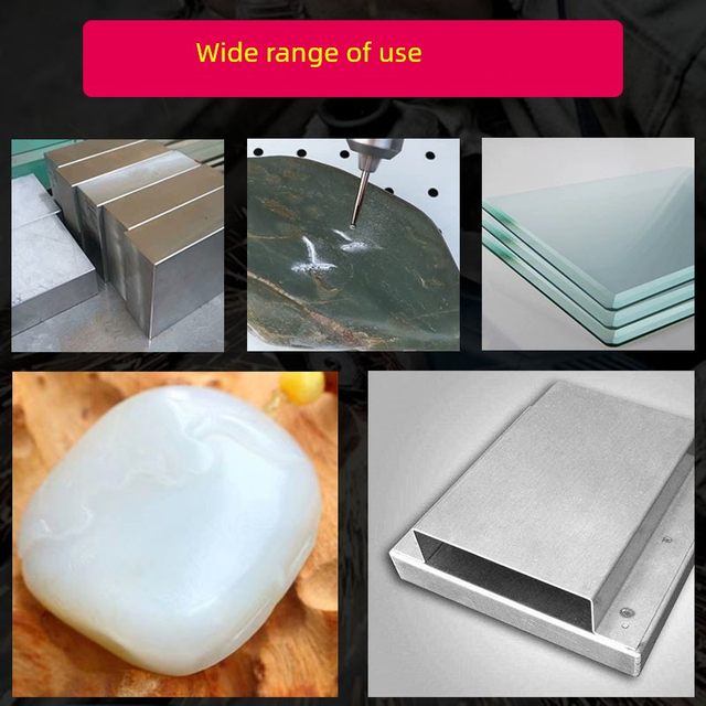 Diamond grinding head cylindrical bullet ball type electroplated carbam grinding head jade grinding head 3mm handle box