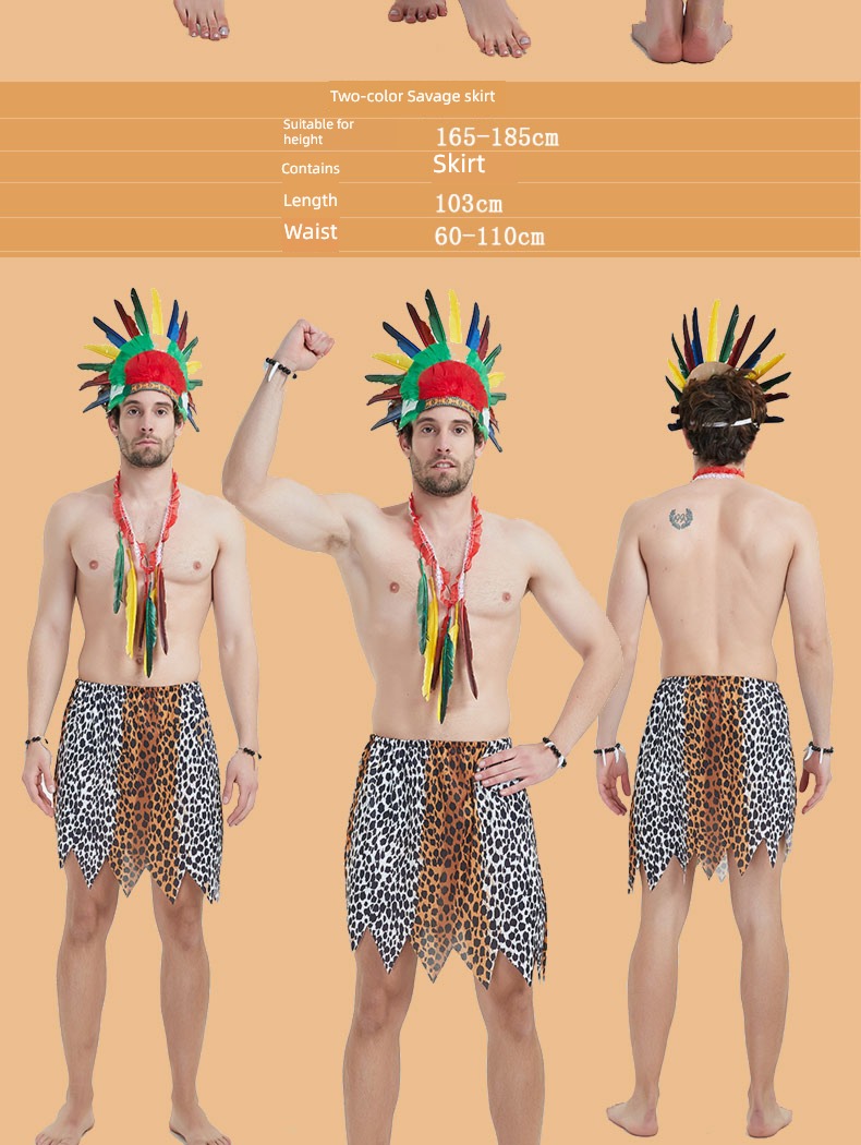 Women's money Indigenous people Africa original Halloween clothing