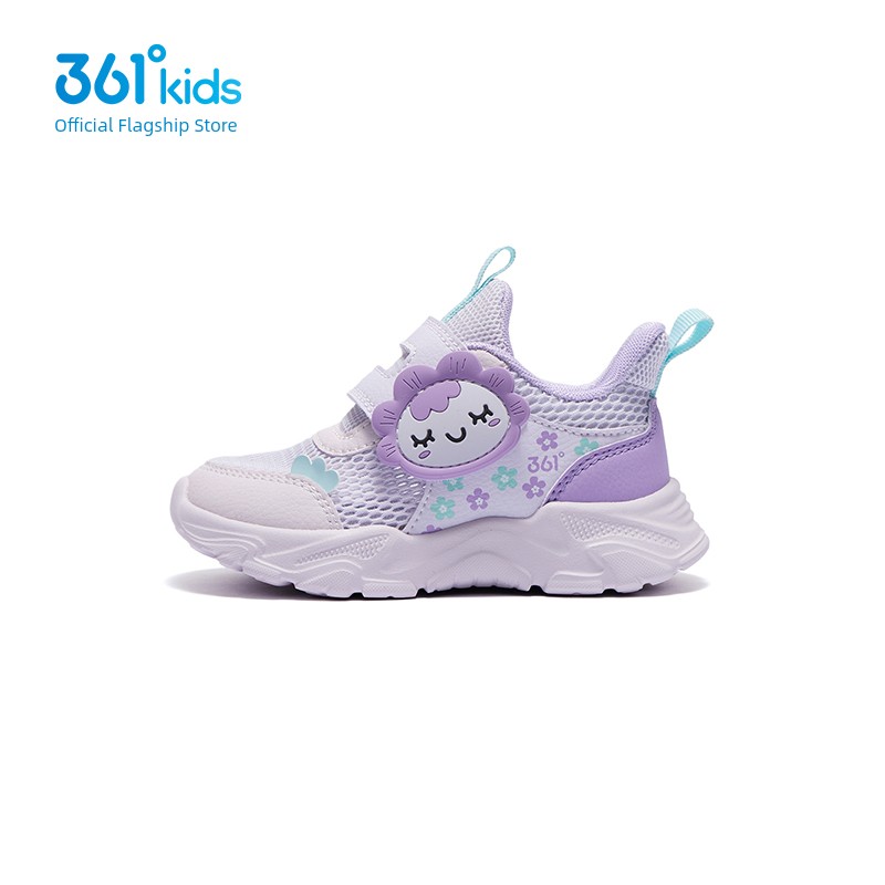 361 Degrees Children's Shoes for Girls, Toddler Shoes, Autumn New Model, Girls' Sports Shoes, Breathable Mesh Baby Shoes — 6