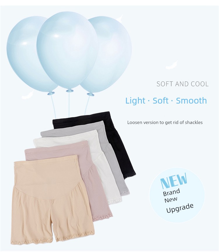 Extra Fat Fashion Tape Can Be Outwear Loose Short Pants Pregnant Women — 2
