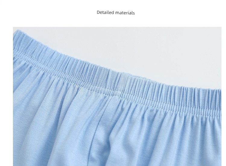 Kids Summer Mosquito Repelling Pants Boy Girl Modal Casual Pants Children's Home Pants Pure Color Baggy Pajama Pants — 9