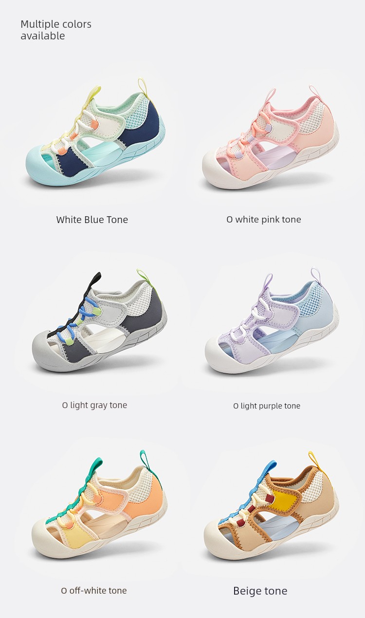 [Bee Wish Society] Balabala Kidsren's Shoes, Kidsren's Sandals, Quick-Drying, Soft-Soled, Breathable, Sports-Friendly Summer Shoes — 16