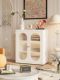 Children's bookshelf household picture book shelf reading area mobile toy storage rack simple baby bookcase storage rack floor