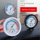 Deli thermometer indoor home high-precision dry temperature hygrometer electronic wall-mounted baby room temperature meter