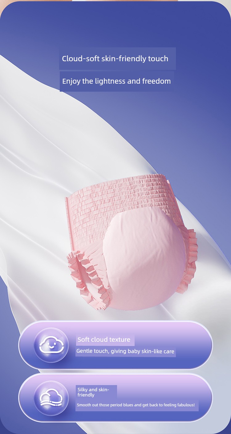 Zichu an Sleep Pants for Women, Leak-Proof Sanitary Napkin Pants for Menstrual Use, Postpartum Safety Pants, Pull-Up Sanitary Pants — 7