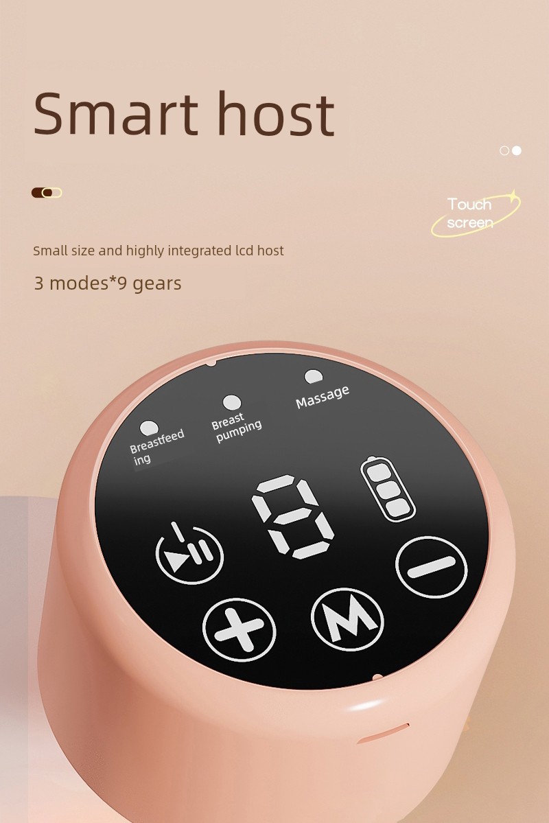 [Same Style with TikTok] Cloth Bichon Electric Breast Pump Breast Milk Smart Massage Portable Integrated Mute Milking — 27