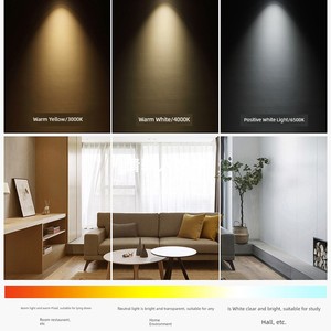 Led Magic Bean round Scandinavian Living Room Bedroom Screw