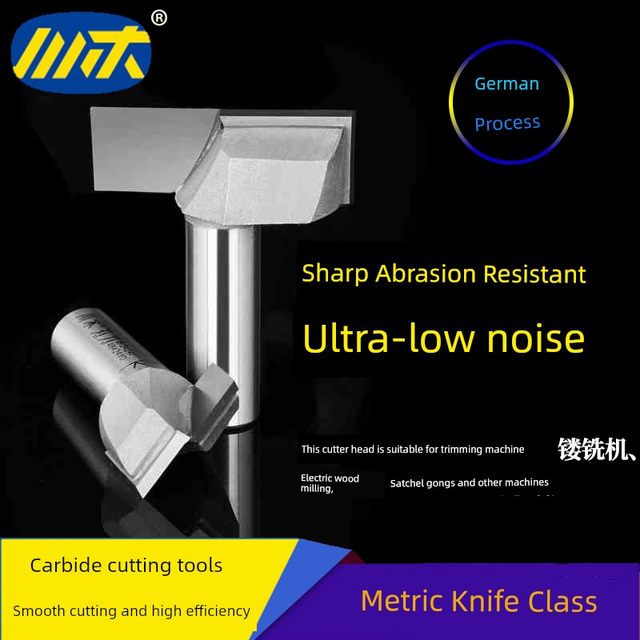 Sichuan wood metric bottom cleaning knife flat bottom cutting head woodworking milling cutter CNC center machine tool opening material opening groove 1813
