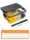 Flower tea partition storage box Health tea Chinese medicinal materials package box Food spice fruit pastry food grade sealed jar